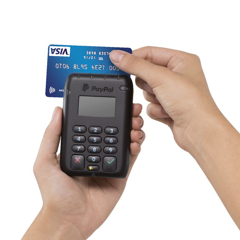 Portable credit card machine for small business