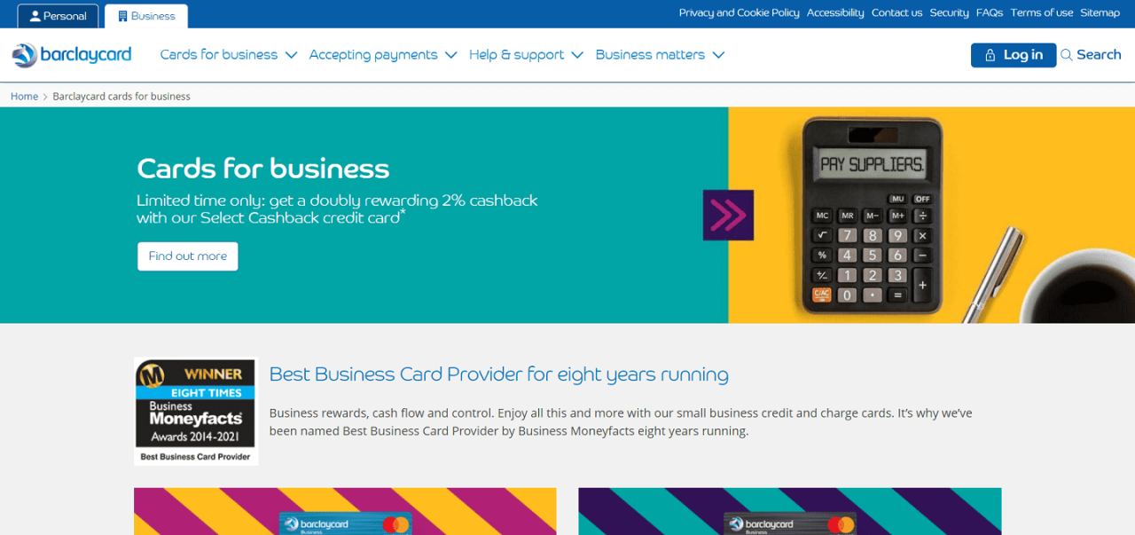 Debit business barclays cards card credit international barclaycard banking payments