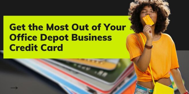 Office depot business credit application