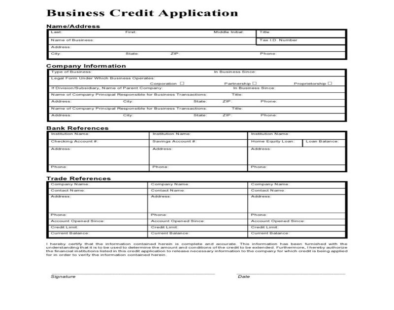 Where to apply for business credit