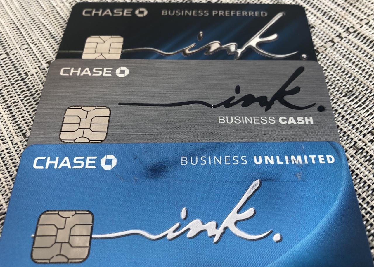 Visa ink business credit card