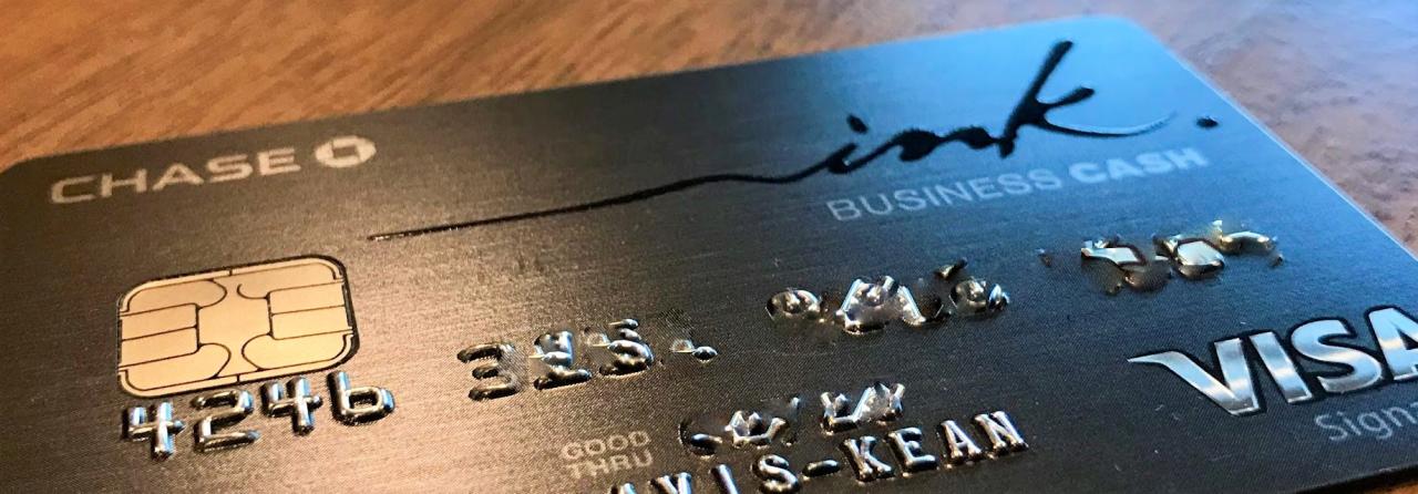 Chase ink cards business credit