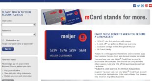 Meijer credit card apply