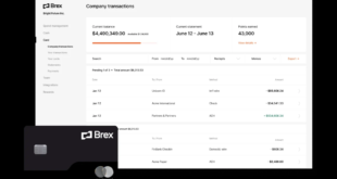 Brex business credit card limit