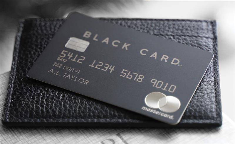 Visa black business credit card