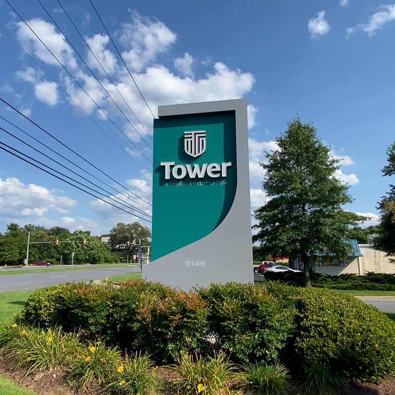 Tower federal credit union business account