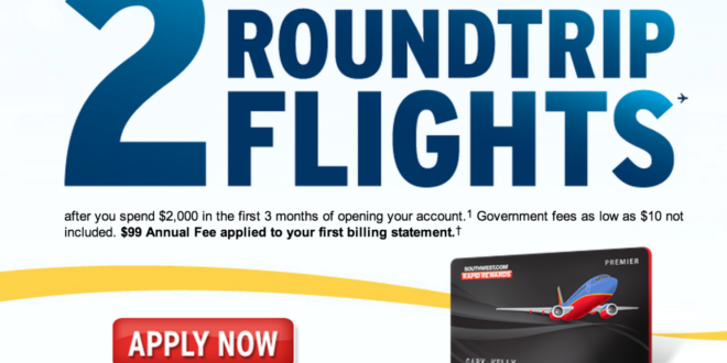 Southwest airlines business credit card offers