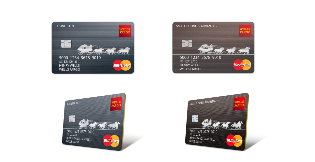 Wells fargo small business credit cards