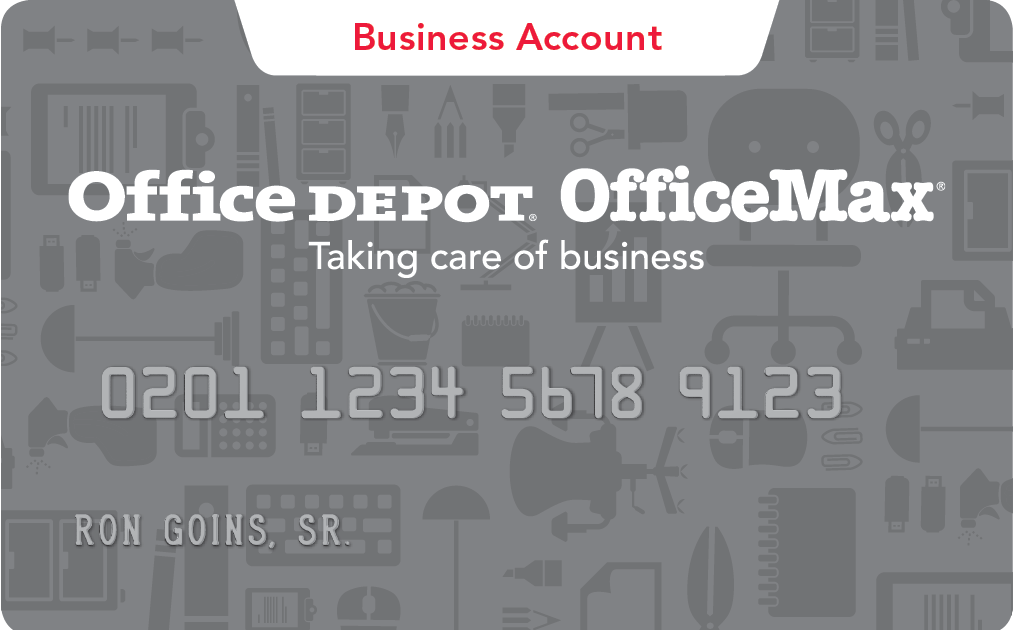 Office depot business credit application