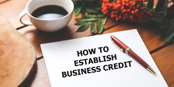 Set up business credit