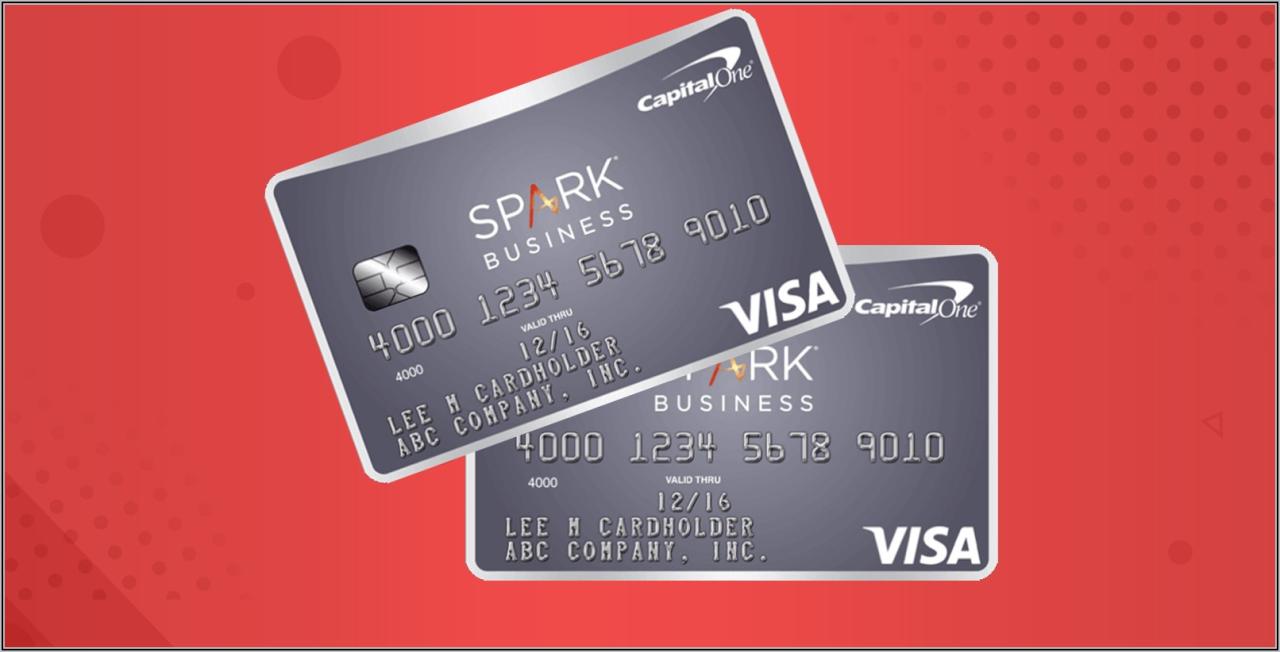 Visa spark business credit card