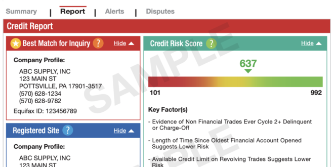 Credit report business order score commercial plus paying instead cmi logged receive wish bill must current if now