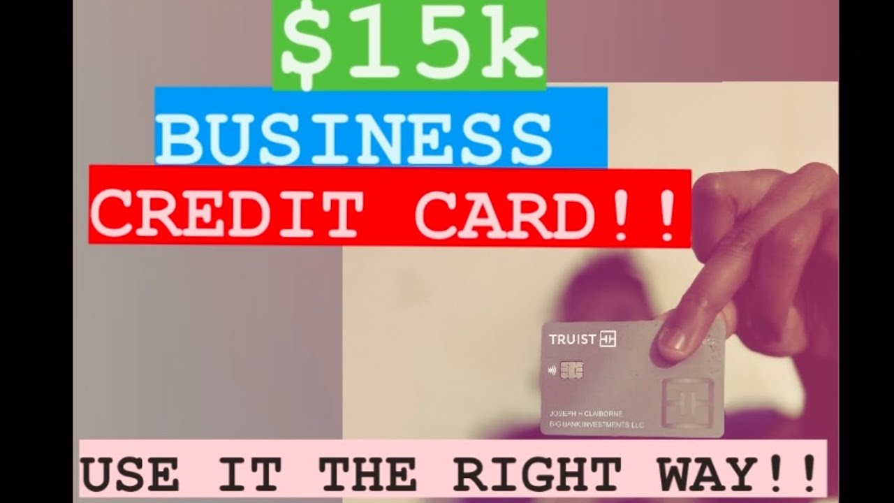 What can i use a business credit card for