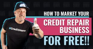 Marketing a credit repair business