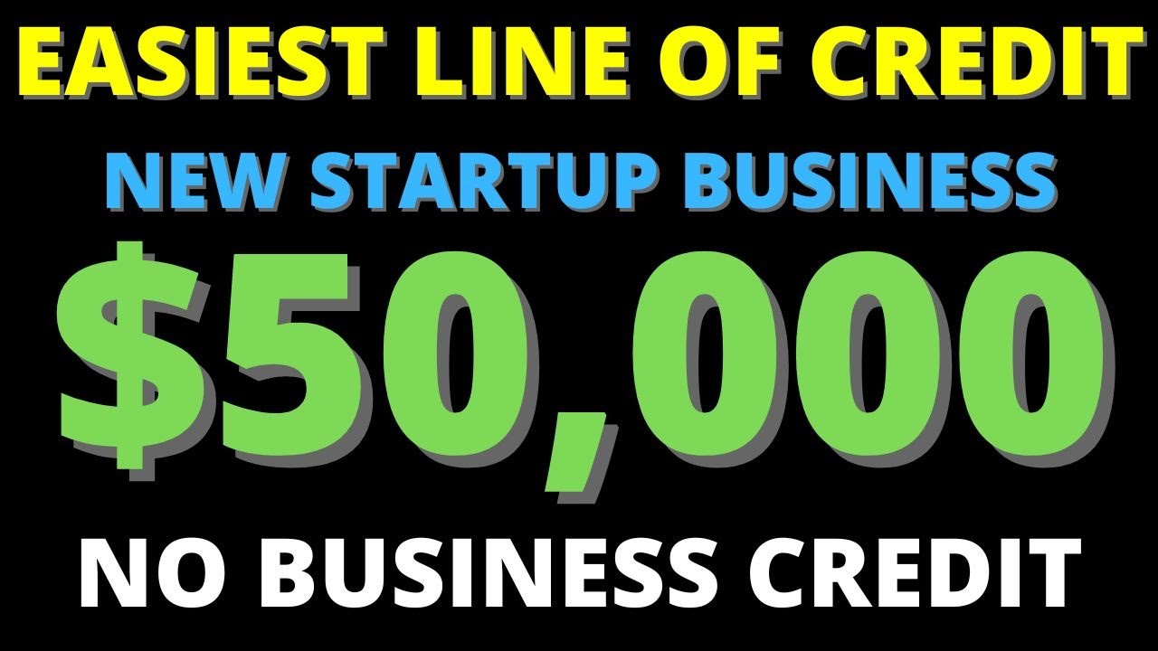 Startup business lines of credit