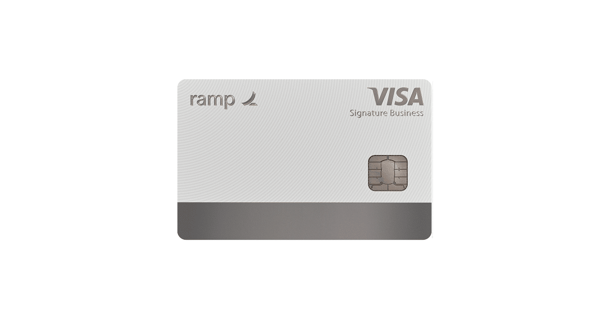 Ramp business credit card requirements