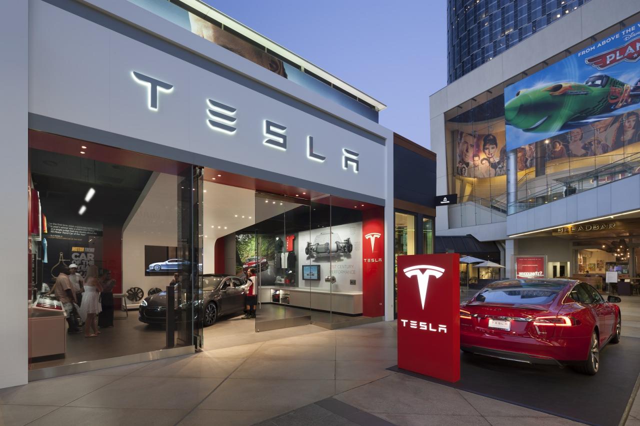 Tesla business credit